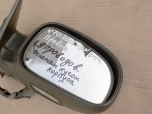 Купить -  Зеркало правое электрическое для Вольво S60, XC70  (V70 2001 KON 0814)