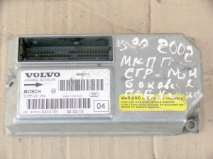 8645271 Блок управления подушками безопасности для Вольво S60, XC70, S80, XC90 (S80 2002 МКПП)