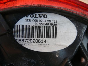 Купить -  Фонарь задний правый верхний для Вольво XC70  (XC70.2006JAP5-15)