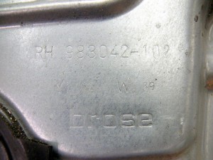 Купить - 30784512 Стеклоподъемник задний правый для Вольво S80-II  (S80-2.2007JAP5-15)
