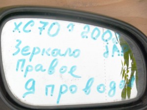 Купить -  Зеркало правое электрическое для Вольво S60, XC70  (XC70 2002 JAP)