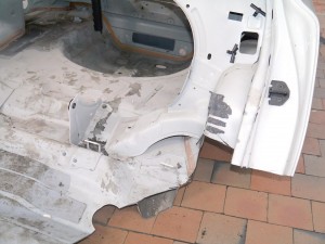  Крыло заднее левое Вольво S80-II (S80-II.12 RU11-17)