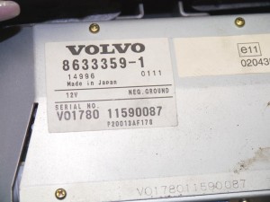 8633359 Монитор экран навигации Вольво S60, XC70 (S60.02RUD)