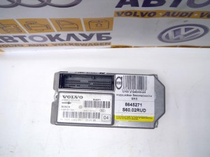 8645271 Блок управления подушками безопасности SRS Вольво S60, S80, XC70 (S60.02RUD)