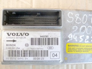 9452751 Блок управления подушками безопасности для Вольво S60, XC70, S80, XC90 (S80 T6 2001 JAP)