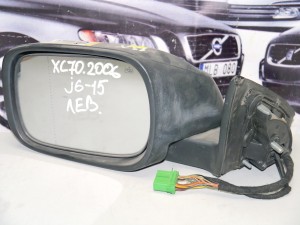 Купить -  Зеркало левое электрическое для Вольво XC70, S60, V70  (S60.2004KON2-15)