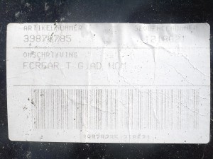 34062085 Пол салона Вольво S60 (S60.2002AWD.JAP5-15)