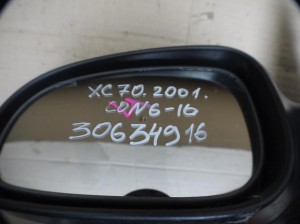 30634916 Зеркало левое электрическое Вольво XC70 (XC70.2001CON6-16)