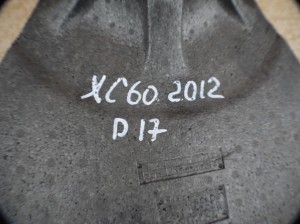 1 Крепление запаски Вольво XC60 (XC60.2012D17)