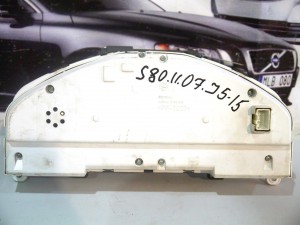 69594/590U Панель приборов Вольво S80-II (S80-2.2007 JAP5-15)