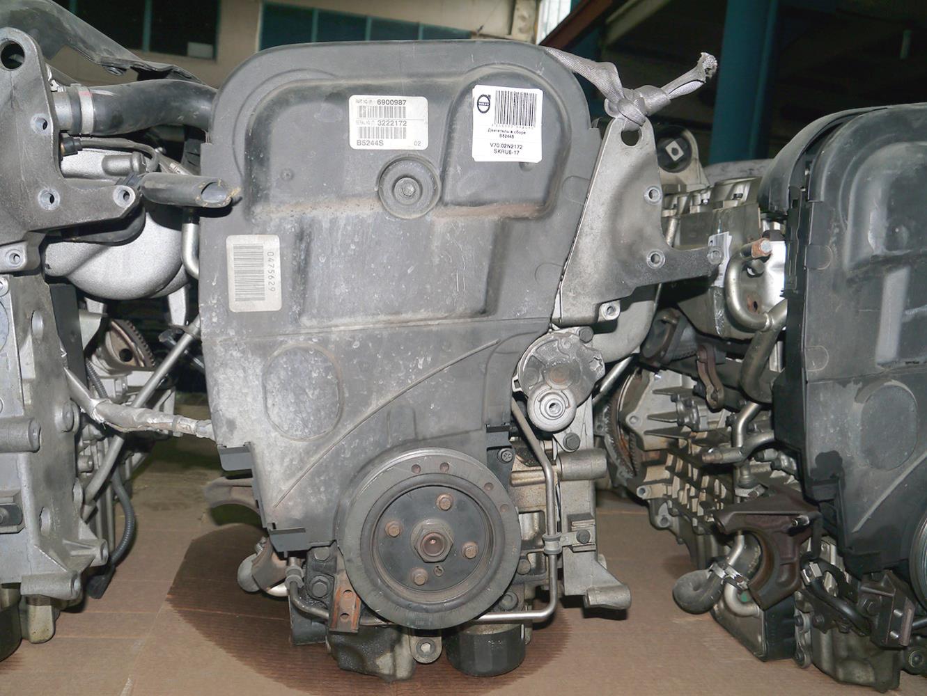 B5244S №3222172 Двигатель Вольво S60,S80,V70 (V70.04N2172 SKRU6-17)