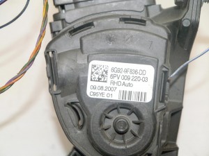 6G92-9F836-DD 6PV009220-03 Педаль газа Вольво S80-II, XC70-2 (XC70-2.09CON9-16)