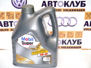 5W40 Mobil SUPER 3000 5W-40 4 л