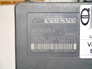 30736589 Блок АБС ( BCM ) Вольво S40-2 (V50.05T0136 SKRU10-18)